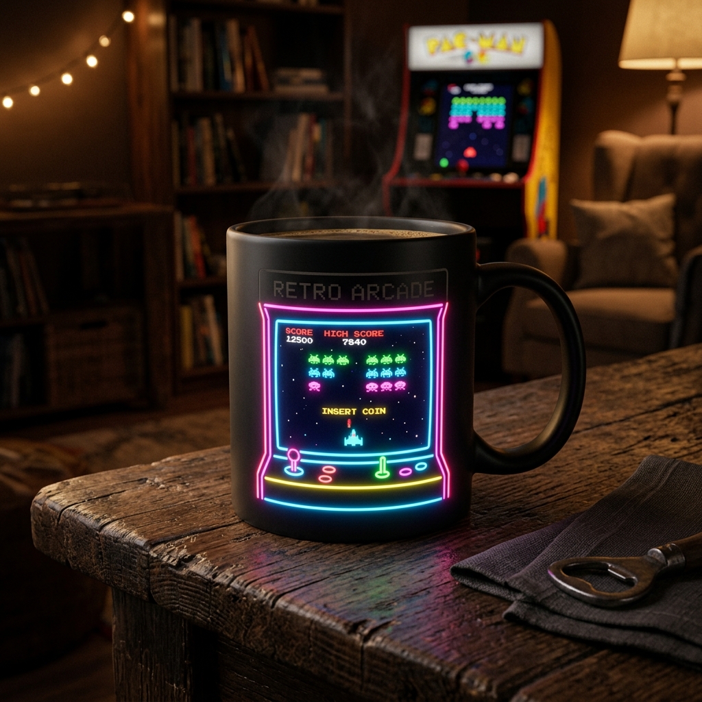 Caneca Mágica Console Retro